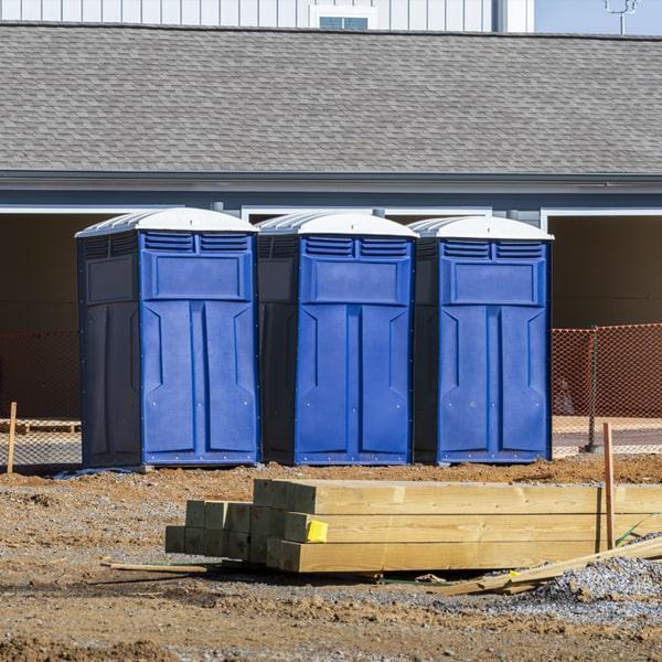 the average cost of renting a job site portable restroom is around $-$ per month